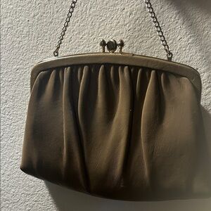 Elegant Brown Clutch Bag